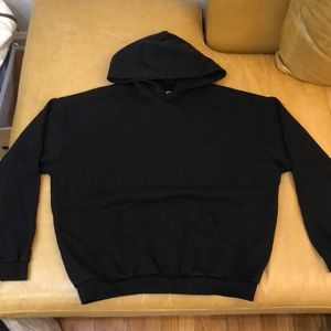 MBM Unisex Black Hoodie in Large